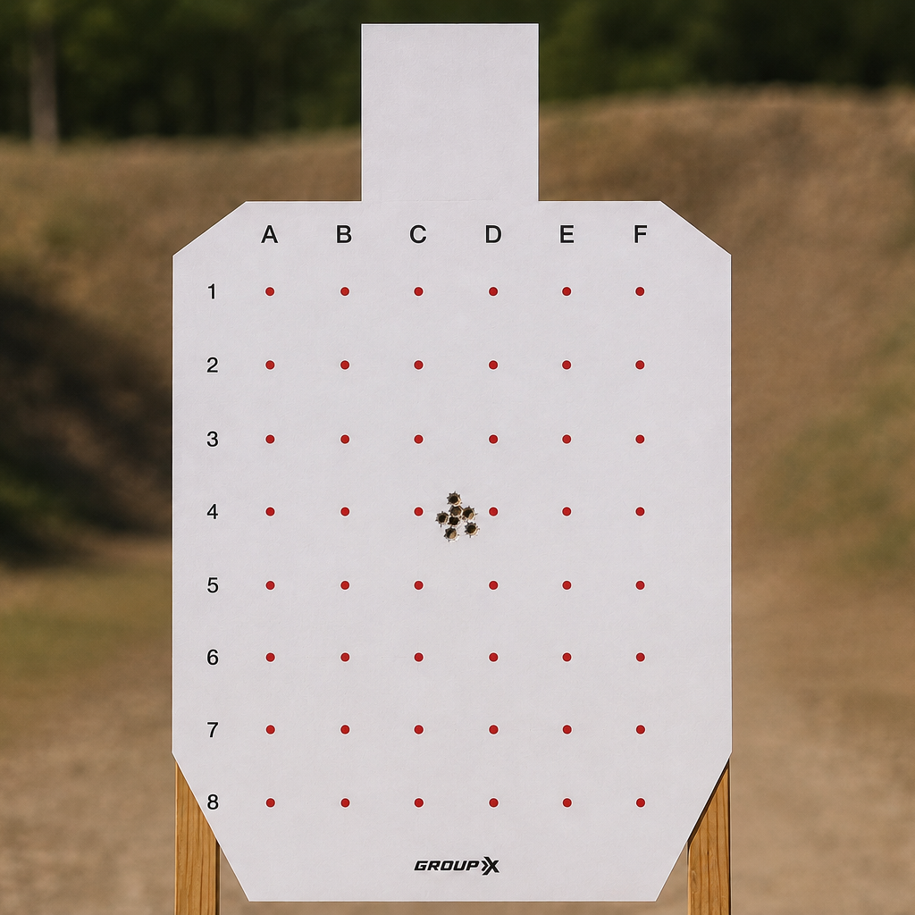 29" × 18" Precision Shooting Target – 48 Individual Aim Points